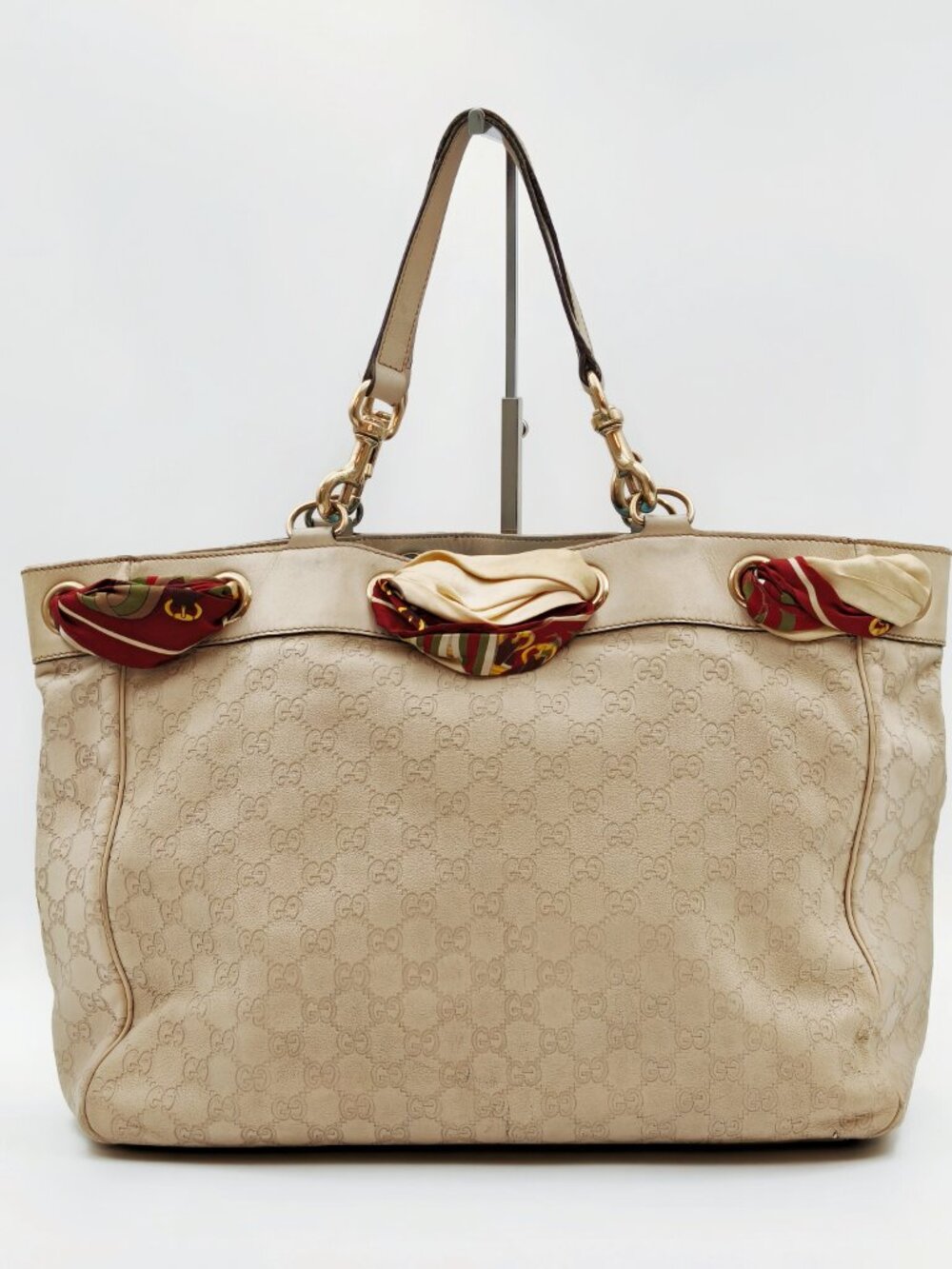 Gucci Vintage Guccissima Leather Large Tote Shoulder Bag - Picture 8 of 16